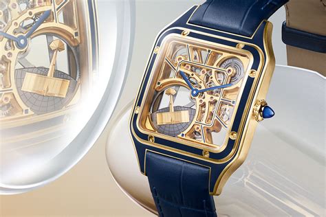 cartier skeleton santos|cartier santos dumont skeleton 2024.